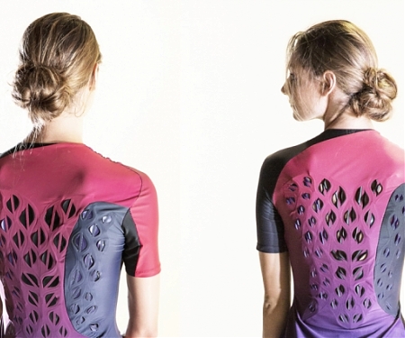 (Video) MIT Researchers Design Moisture-Responsive Workout Suit - Biologic