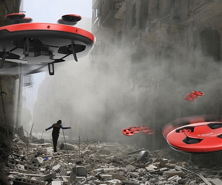 The Award-Winning B Drone Concept