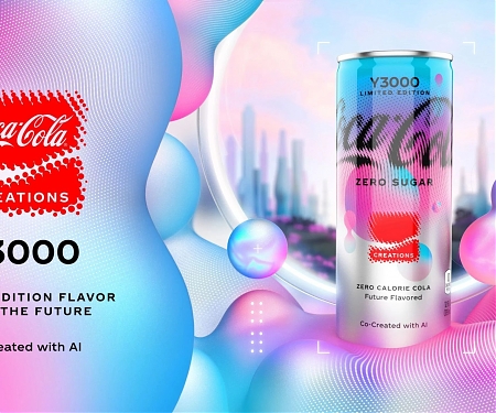 Coca-Cola Unleashes AI-Crafted Soda That’s Supposed To Taste Like The Year 3000