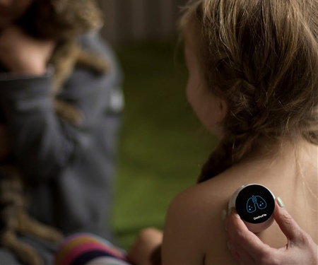 Wireless Stethoscope Made for Monitoring Asthma at Home