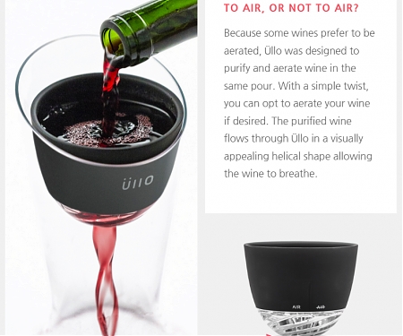 (Video) Sulfite-Filtering Üllo Aims to Make Wine-Drinking Less Whine-Inducing