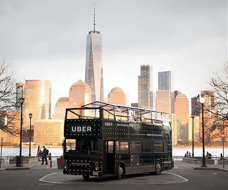 Uber and Visa Created a Sweet NYC Dining Experience on a Double-Decker Bus
