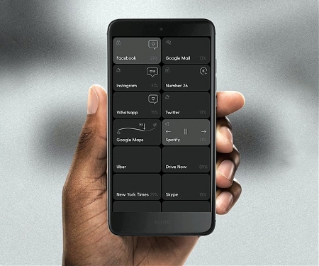 Blloc Is The Most Minimalist Full Feature Smartphone Ever Made