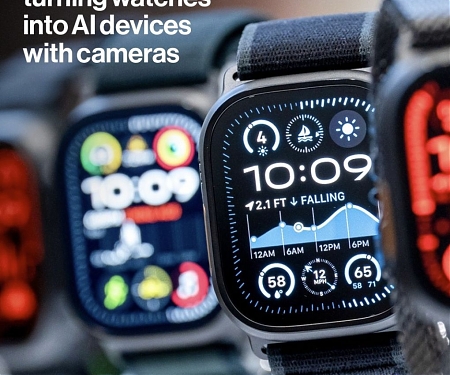 Apple Working on Turning Watches Into AI Devices With Cameras
