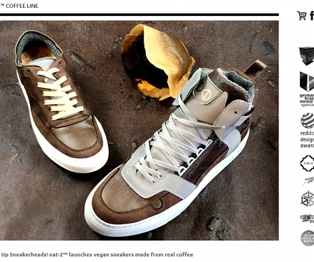 Luxury Sneaker Maker Wants You to Wrap Your Feet in Recycled Coffee