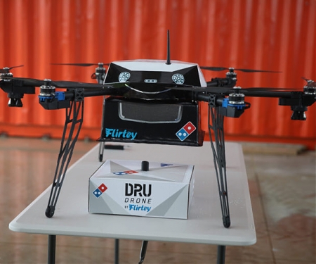 World's First Autonomous Drone Pizza Delivery Takes Place in New Zealand