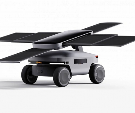 Jackery’s Autonomous Robot has Expandable Solar Panels to Produce More Clean Energy