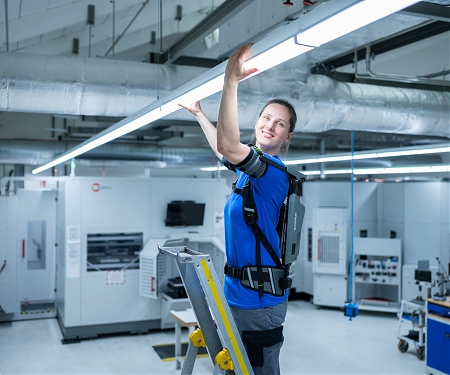 Ottobock Unveils New-and-Improved Shoulder Upper-Body Exoskeleton