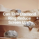 SPKTRL's Diamond Ring Filters Digital Noise Through Color-Changing Stones