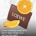 The Spanish Brand Loewe Makes T-Shirts From ... Orange Peel