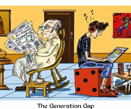 Generation Gaps : People Don't Identify with The Generation They Belong To