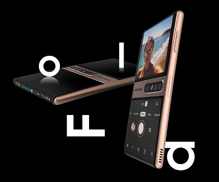 Samsung Galaxy Fold Mini Concept Comes with Vertical Wraparound Screen