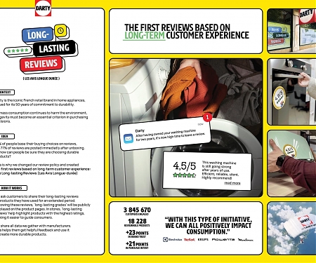 Cannes Lions 2024 Awards : Darty's "Long Lasting Reviews"