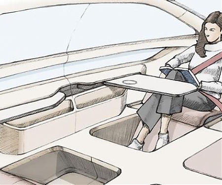 A Concept Car Uses a Heating System Taken from Korean Homes