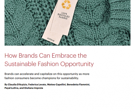 (PDF) Bain - How Brands Can Embrace the Sustainable Fashion Opportunity