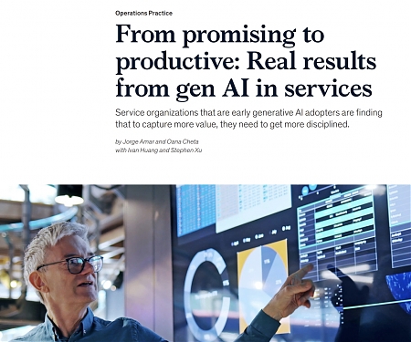 (PDF) Mckinsey - Real Results from Gen AI in Services