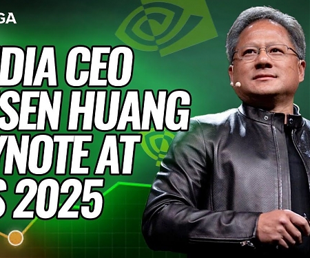 (Video) NVIDIA CEO Jensen Huang Keynote Speech at CES 2025