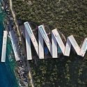 Zigzag Resort Extends Linear Terraces And Infinity Pools Along Albania’s Rugged Coastline