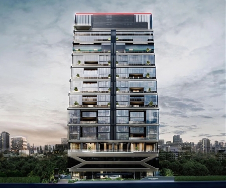 Porsche is Building its First Residential Tower in Bangkok with 22 Luxury Duplex Apartments