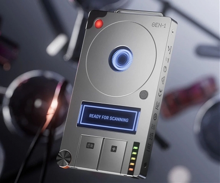 Tricorder-like Device Concept Envisions a Futuristic Portable Health Scanner