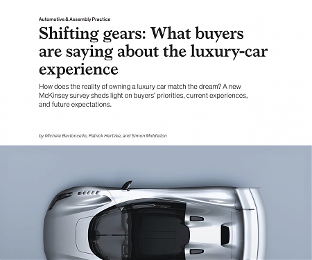 (PDF) Mckinsey - What Buyers Are Saying About The Luxury-Car Experience