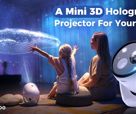 (Video) Twelvetooo : A Mini 3D Holographic Projector for Your Home