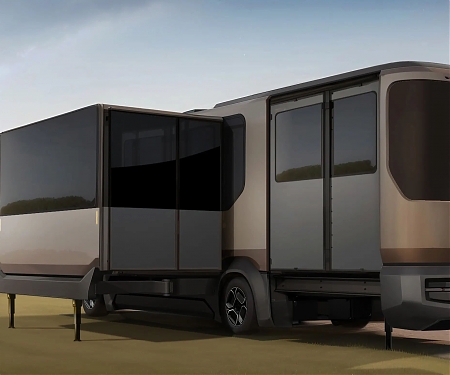 (CES 2025) Extraordinary Transforming Road Yacht RV Drops Jaws at CES