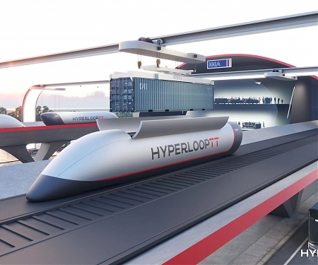HyperPort: Moving Shipping Containers at Nearly 400 Mph Through A Tube