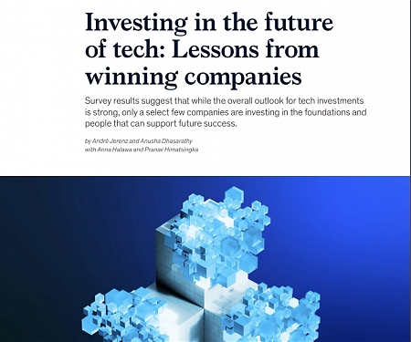 (PDF) Mckinsey - Investing in The Future of Tech : Lessons from Winning Companies