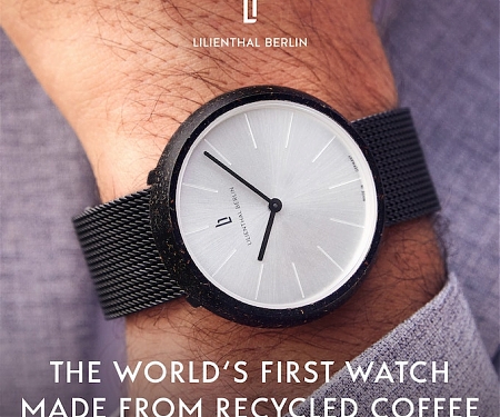 The World's First Watch Made From Recycled Coffee - The Coffee Watch