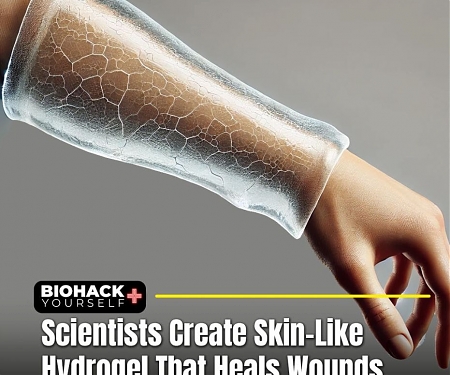 Scientists Create Super Skin That Self-Heals 90% of Cuts in 4 Hours, Fully Repairs in 24