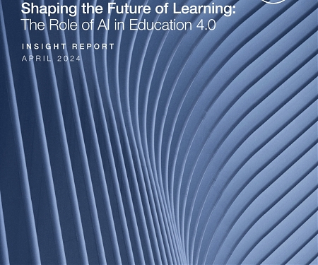 (PDF) WEF - Shaping The Future of Learning : The Role of AI in Education 4.0