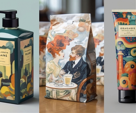 AI Reimagines Packaging Designs In Iconic Styles Of History’s Famed Artists