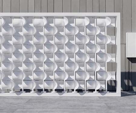 The Wind Turbine Wall - Patent Pending