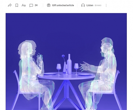 Love in the Time of AI : Chatbots Are Taking Over Online Dating