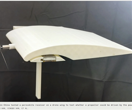 (Paper) Laser-Powered Drones Could Recharge On The Wing