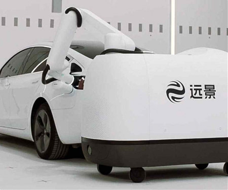 China Wind Turbine Maker, Envision Group to Launch EV-Charging Mochi Robot