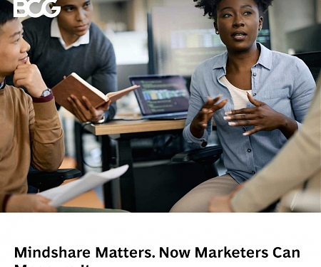 (PDF) BCG - Mindshare Matters. Now Marketers Can Measure It.