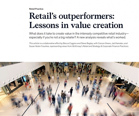 (PDF) Mckinsey - Retail’s Outperformers : Lessons in Value Creation