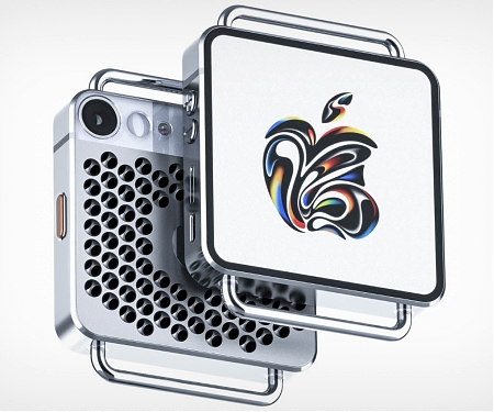 (Video) iPhone 16S Concept Mimics The Rabbit R1 Format