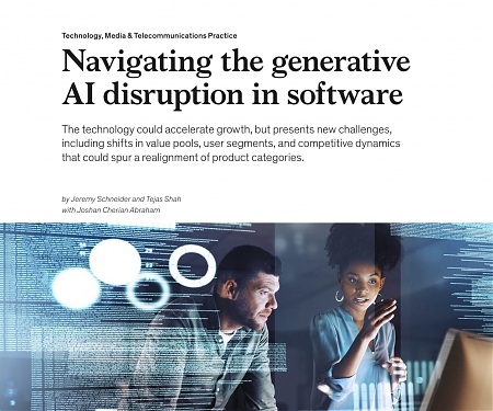 (PDF) Mckinsey - Navigating The Generative AI Disruption in Software