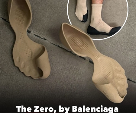 Balenciaga's Zero Shoe Is Barely a Shoe
