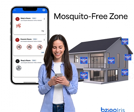 (Video) Mosquitoes Can Fly But They Can't Hide from The Bzigo Iris