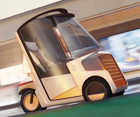 Self-Driving Taxi for One Concept is Perfect for Solo Commuters