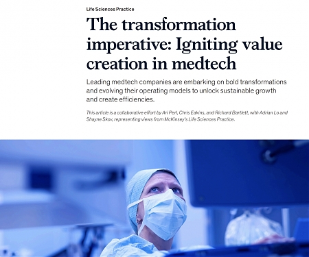 (PDF) Mckinsey - The Transformation Imperative : Igniting Value Creation in Medtech