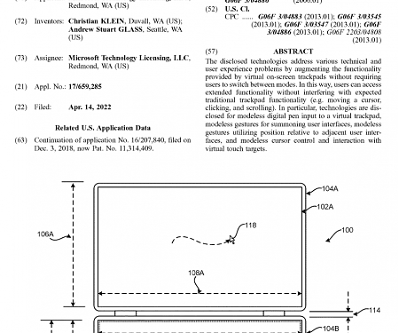 (Patent) A Microsoft Patent Takes Apple's MacBook 'Touch Bar' Feature to a Whole New Level