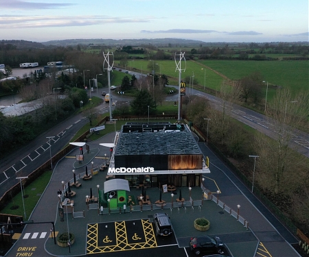 McDonald's Opens "UK's First Net-Zero Restaurant"