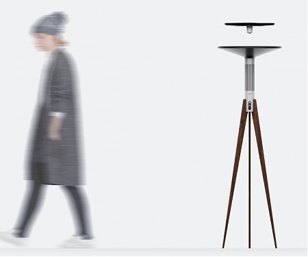 Air Purification Concept Uses Drone System for Bigger Spaces