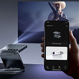 Aurzen ZIP Tri-Fold Portable Mini Projector