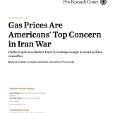 (PDF) Pew - U.S. Anxiety Over the Iran War Is Being Driven More by Gas Prices Than Strategy